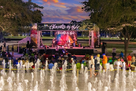 Downtown West Palm Beach, Clematis by Night 