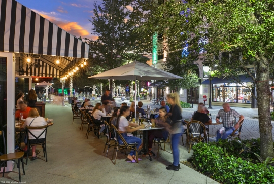 Downtown West Palm Beach Clematis Street at Night 2022
